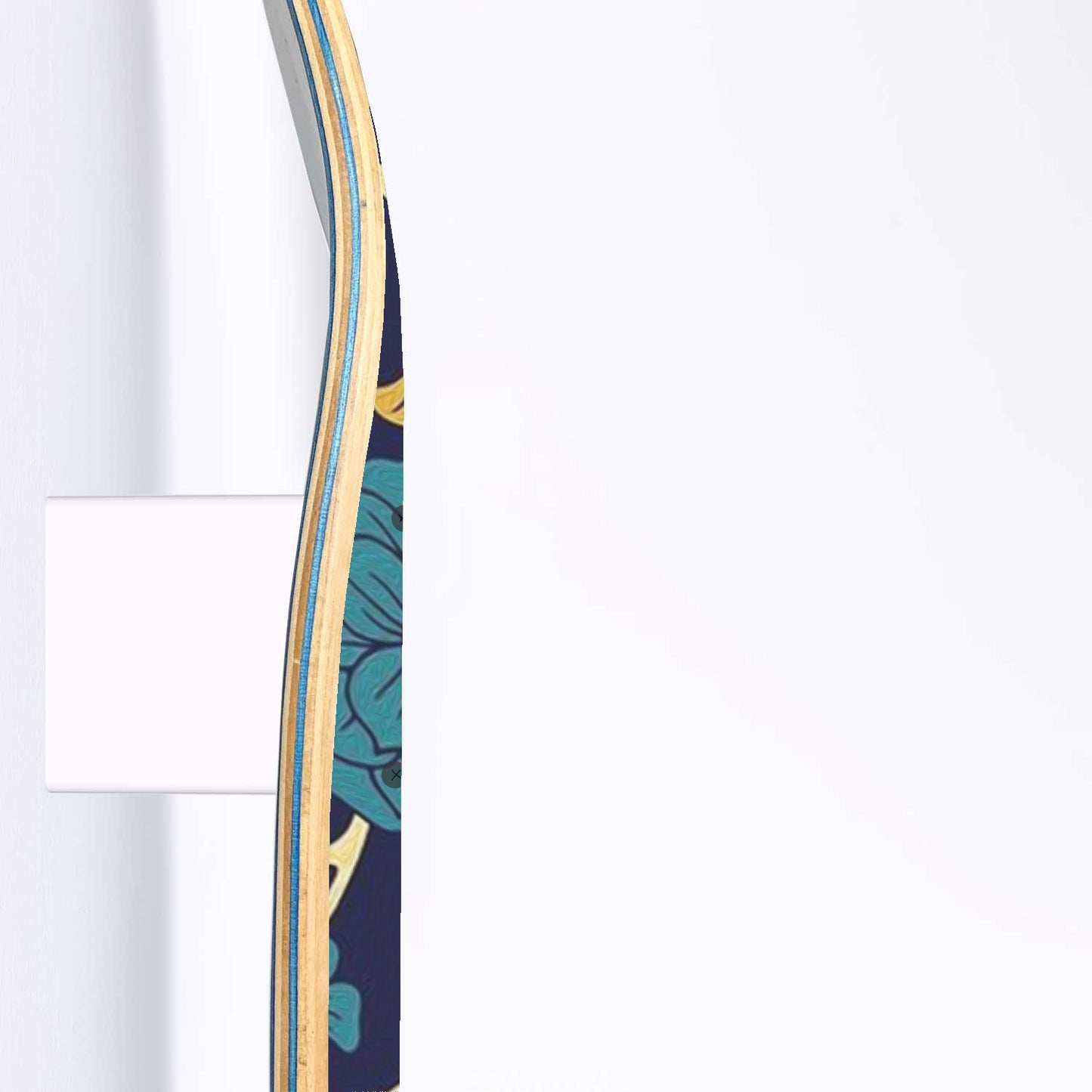 Colorful Floral Decor | 1 Skateboard Art