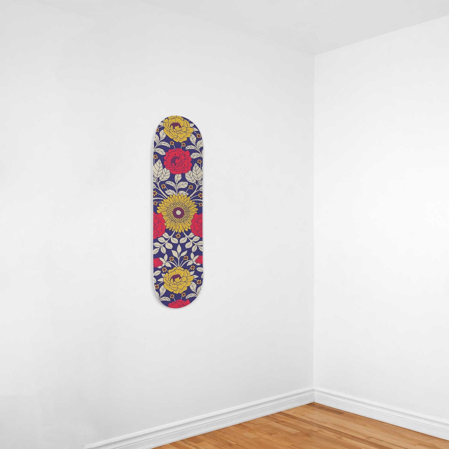 Folk Art Flowers | 3 Skateboard Art