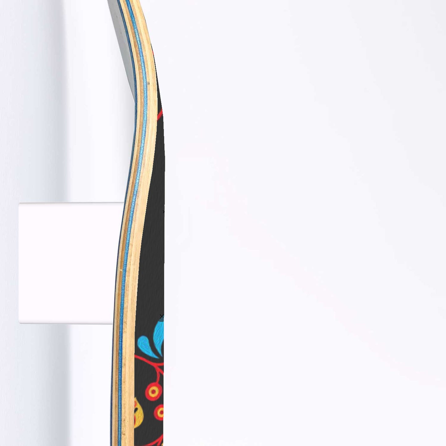 Folk Art Flowers | 3 Skateboard Art