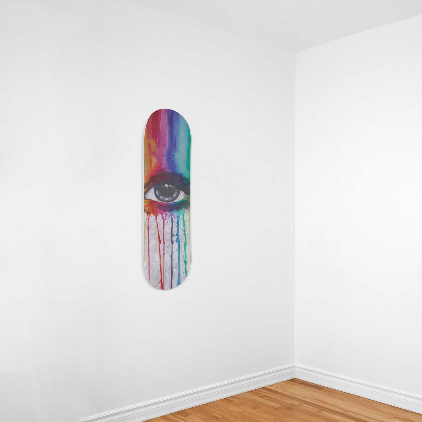 Rainbow Eye Art | 1 Skateboard Art