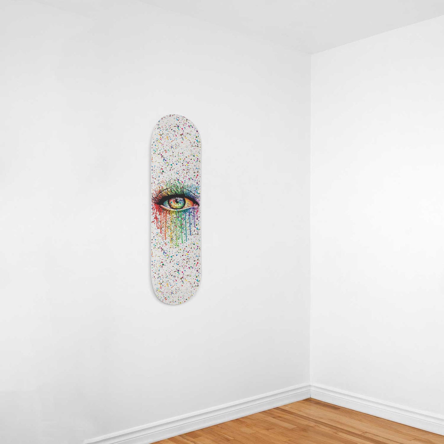 Rainbow Eye Art | 1 Skateboard Art