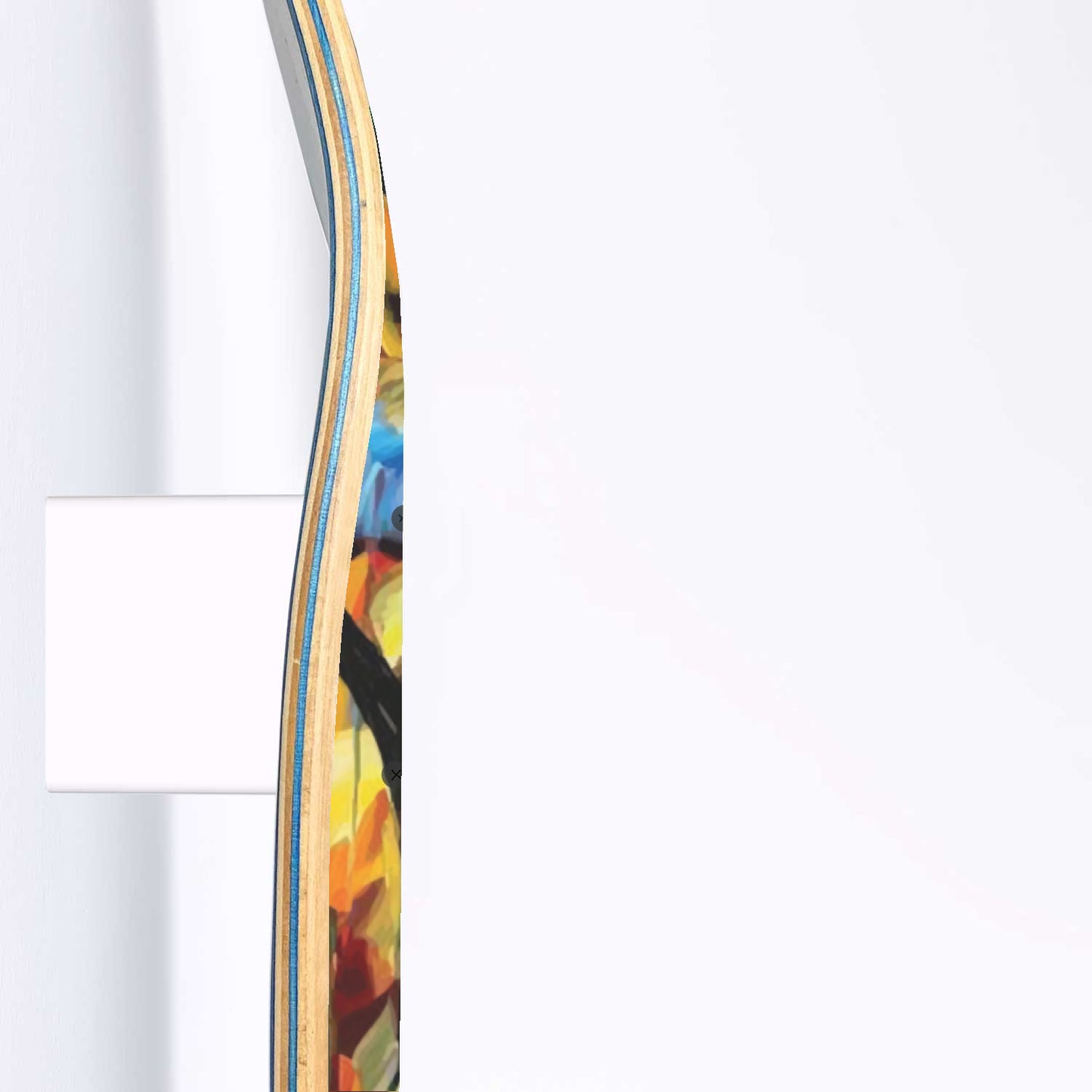 Dancing in the rain | Skateboard Deck Wall Art