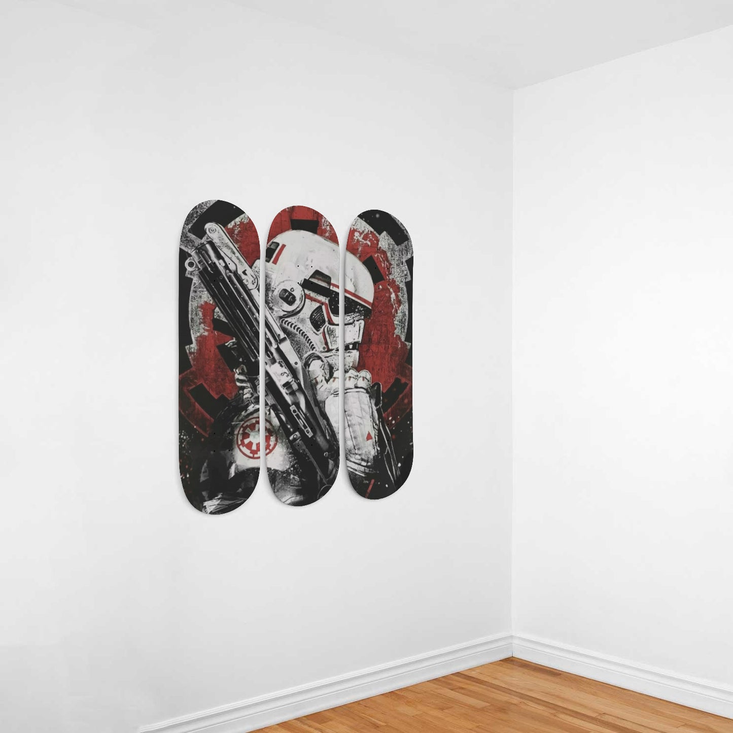 Star Wars - Stormtrooper - 3-piece Skateboard Wall Art