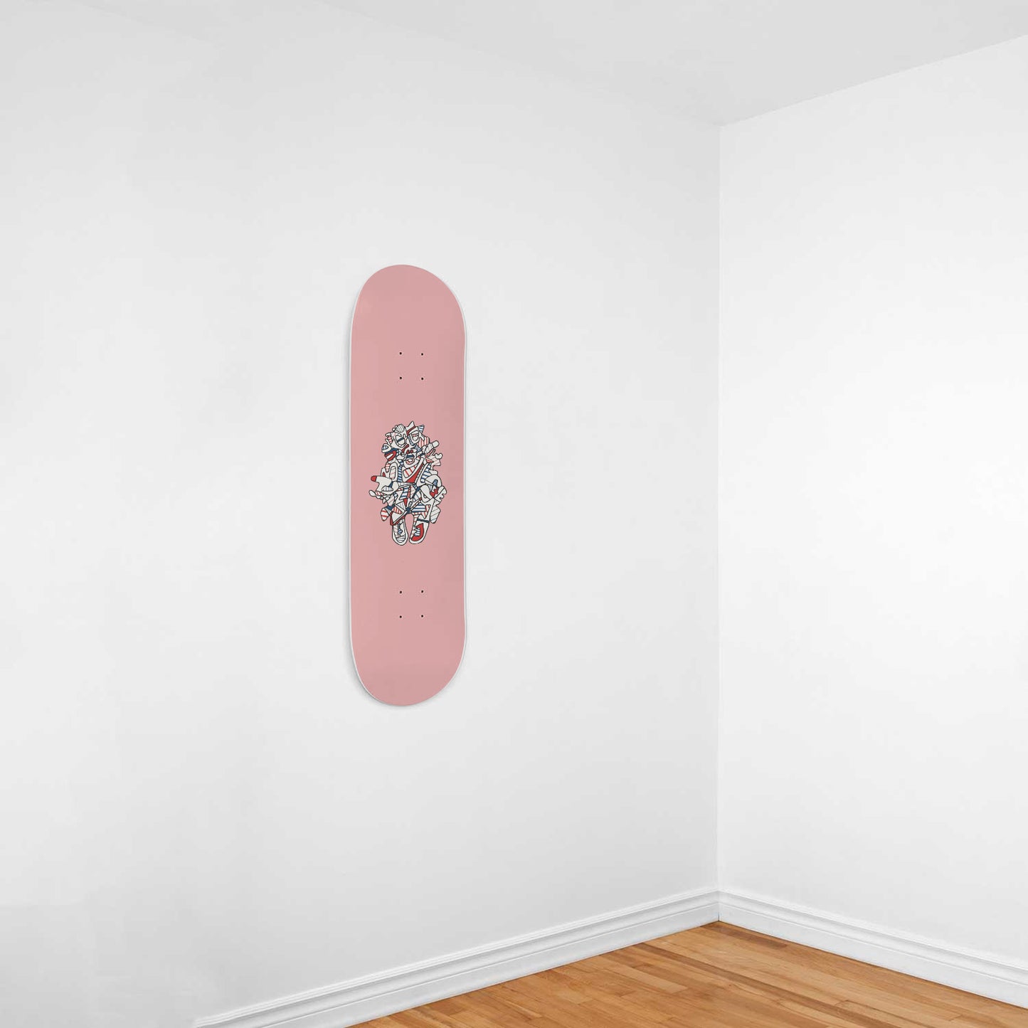 Jean DuBuffet, 'Objectador (Rose), 1973' | Skateboard Art