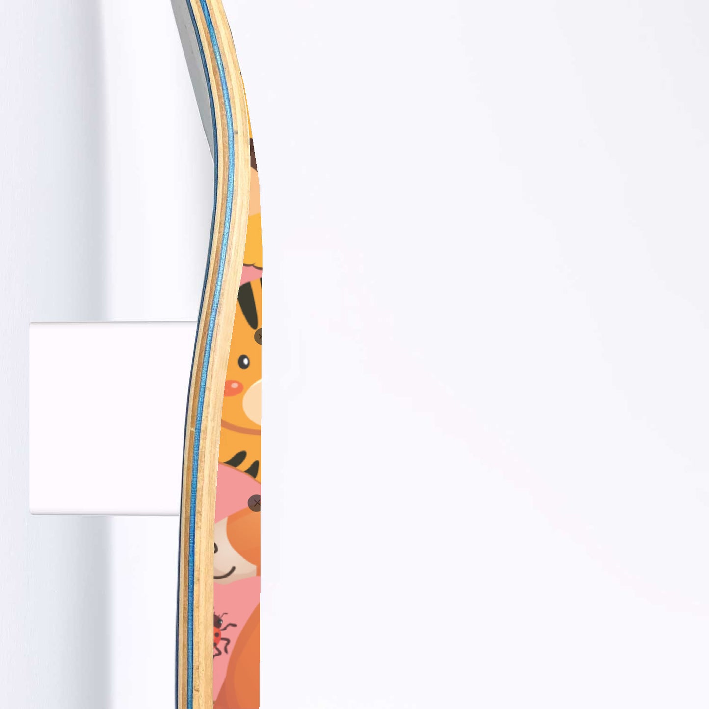 Safari Animal Friends - 3 piece - Skateboard Wall Art