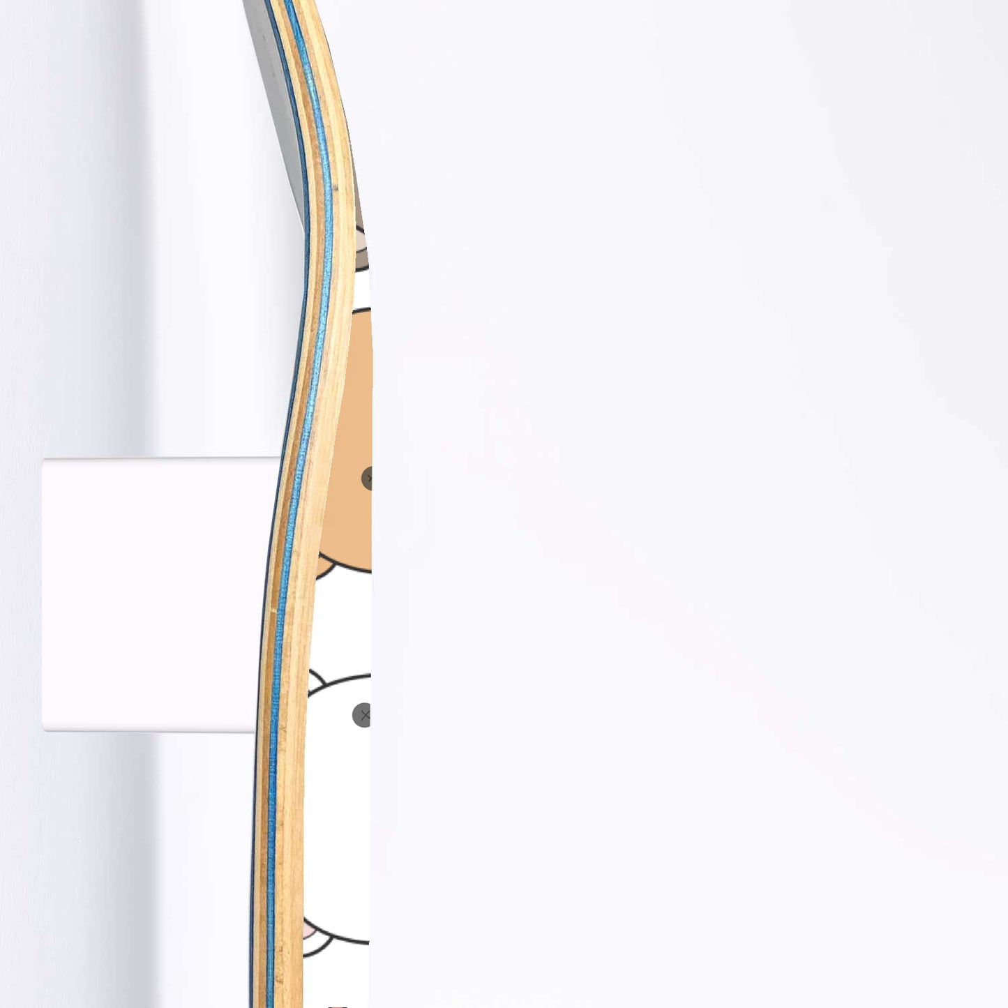 Lovable Teddy Bears, Polar Bears & Pandas - 3 piece - Skateboard Wall Art