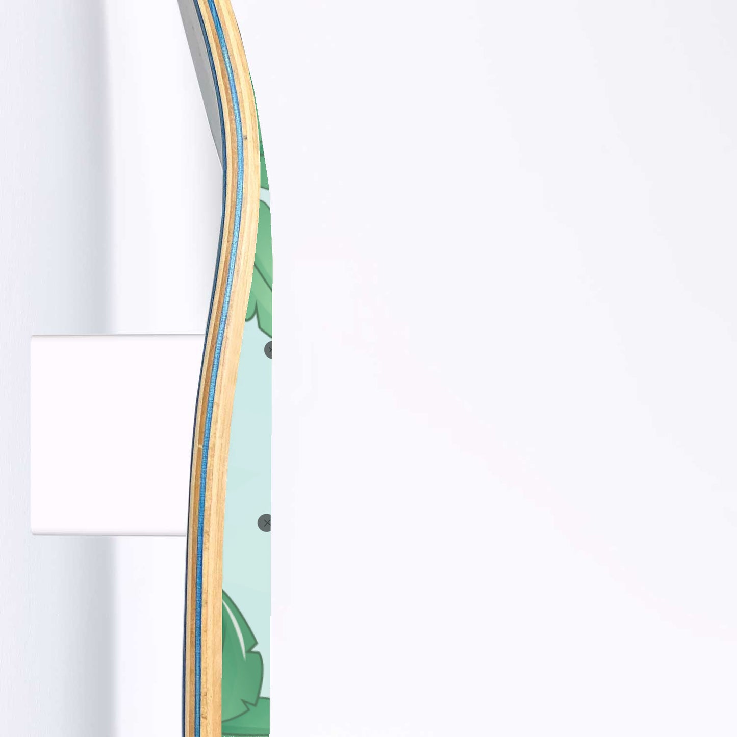 Cutesy Dinosaur Friends - Skateboard Wall Art