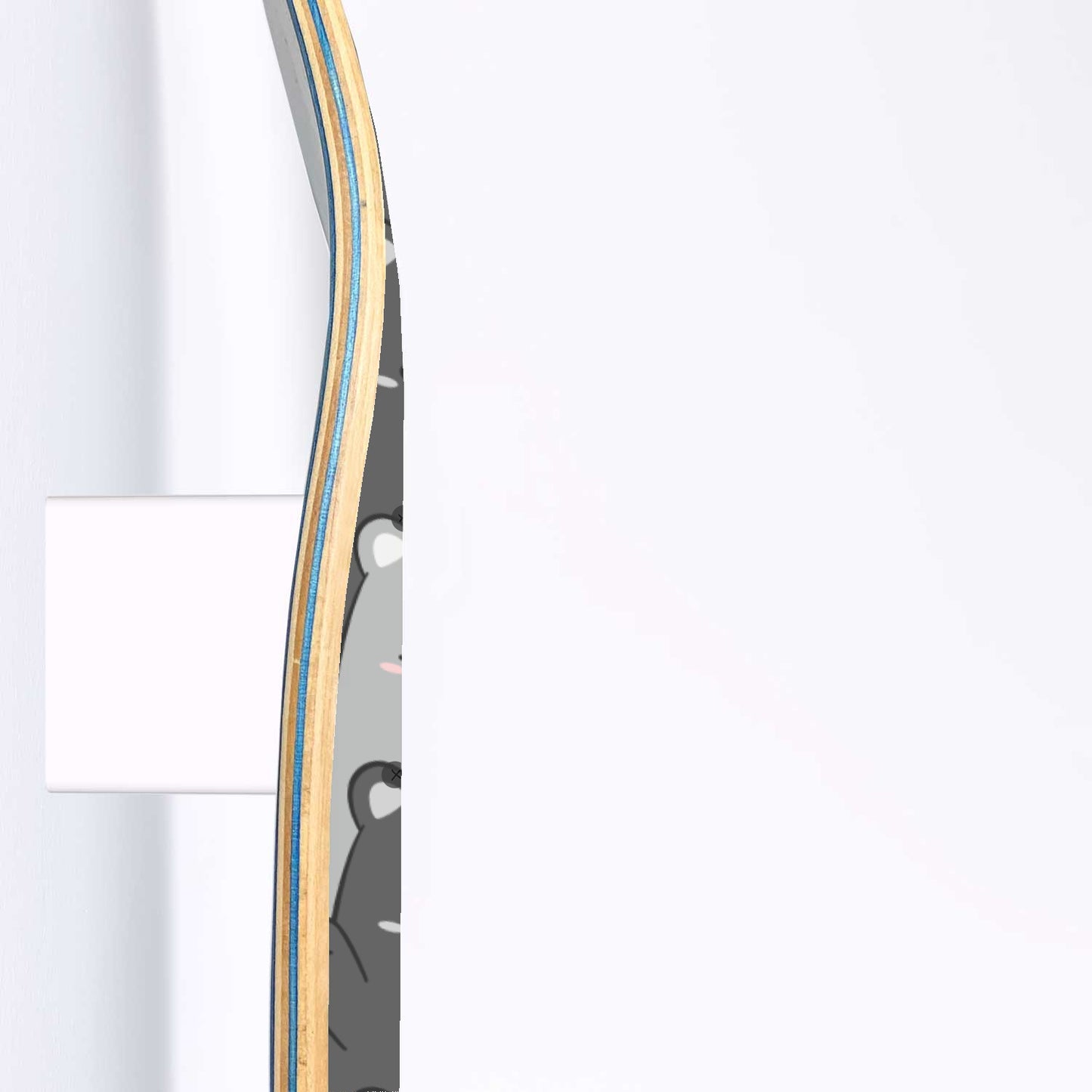 Cute Teddy Bear & Polar Bear - Skateboard Wall Art