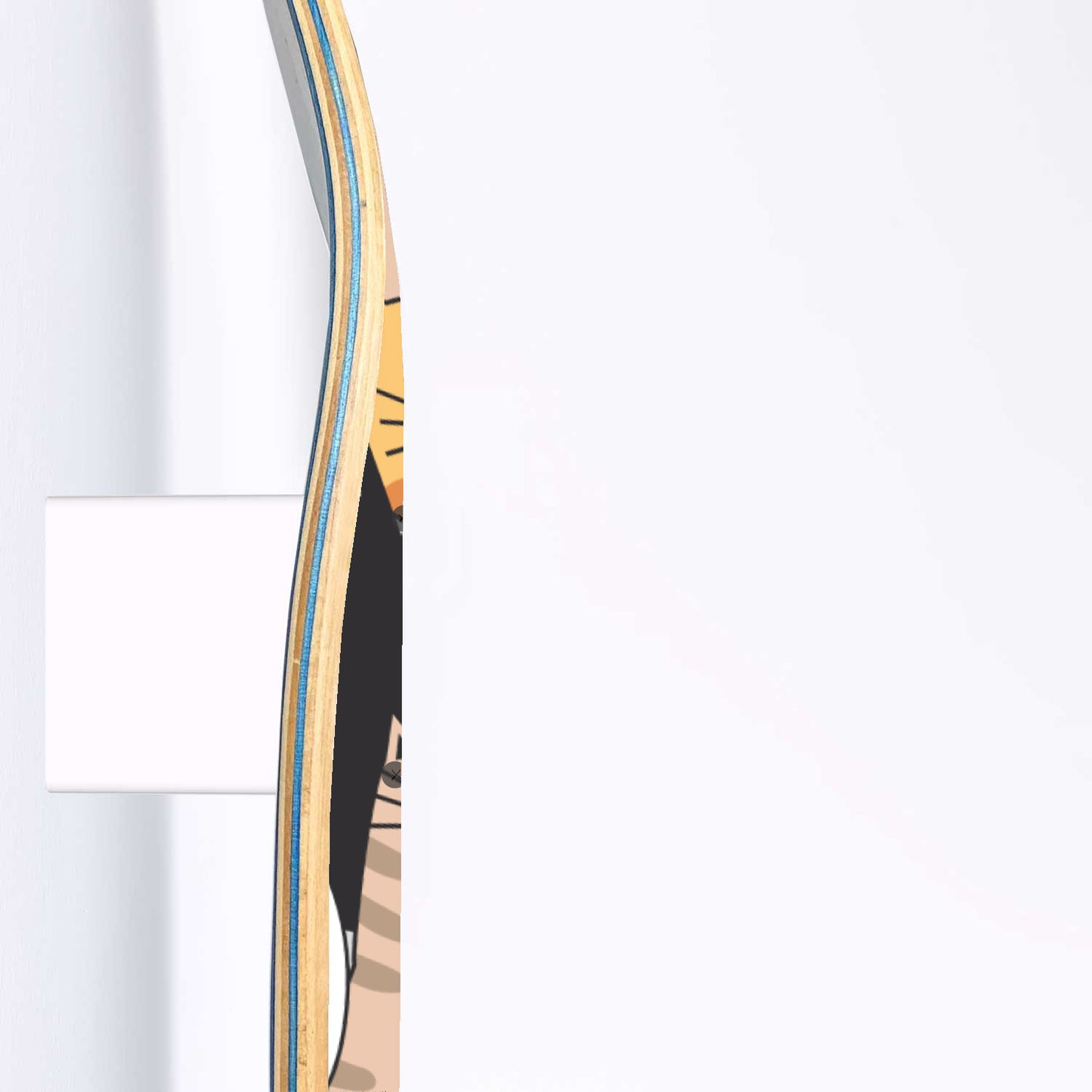 Cute Cartoon Cat Inspired -'Kawaii kitties' -Skateboard Wall Art