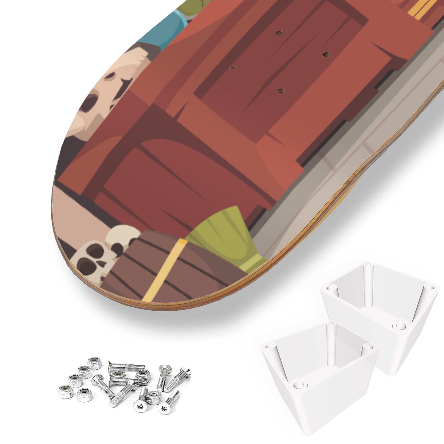 Puggy Potter- Skateboard Wall Art