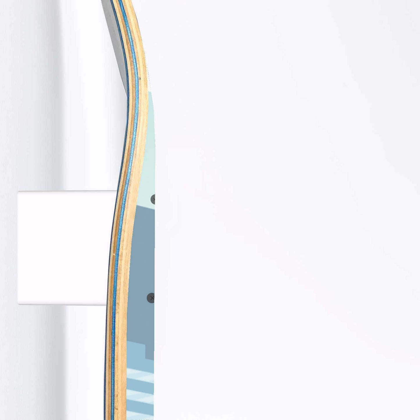 Adorable Cat Crossing New Horizon - Skateboard Wall Art