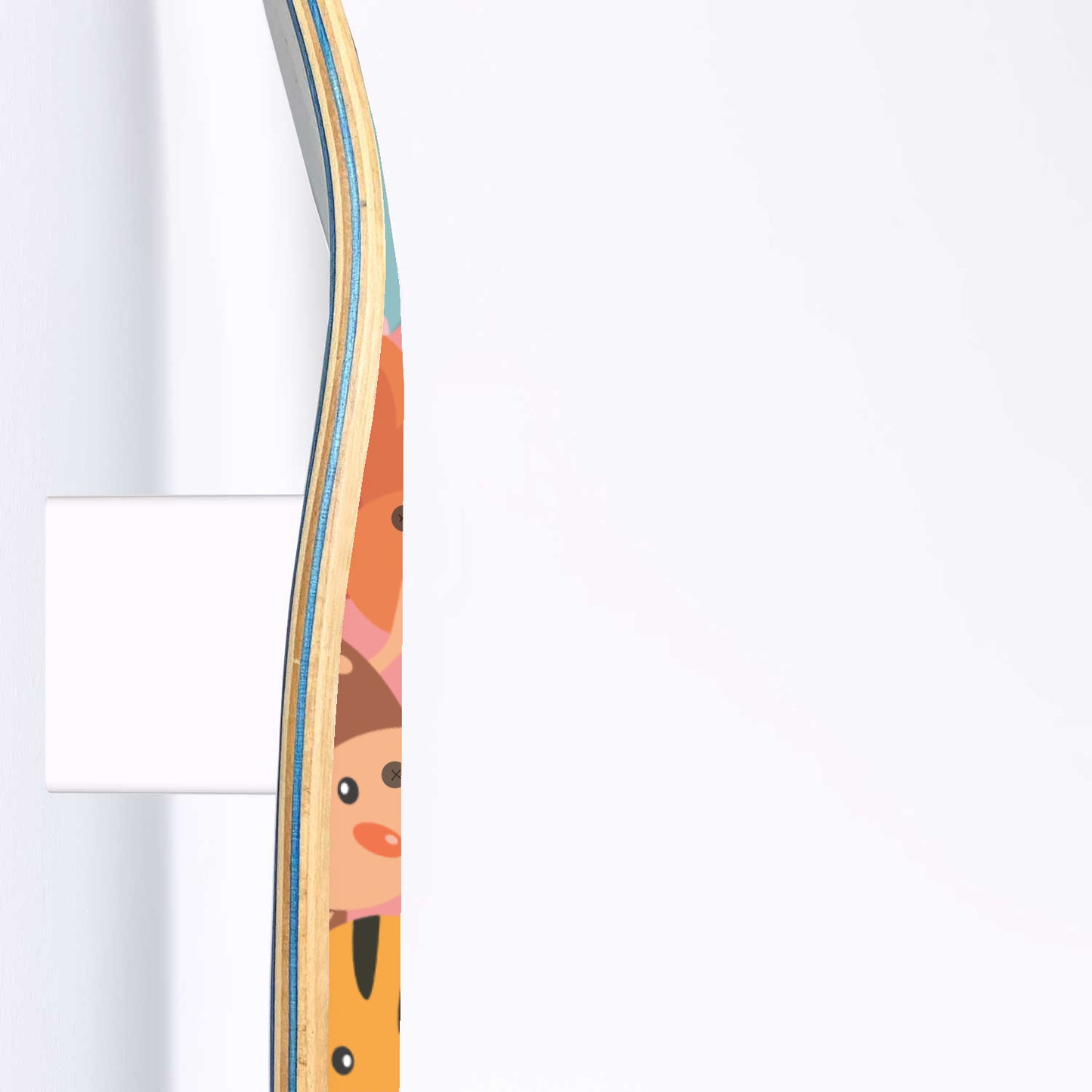 Safari Animal Friends - Skateboard Wall Art