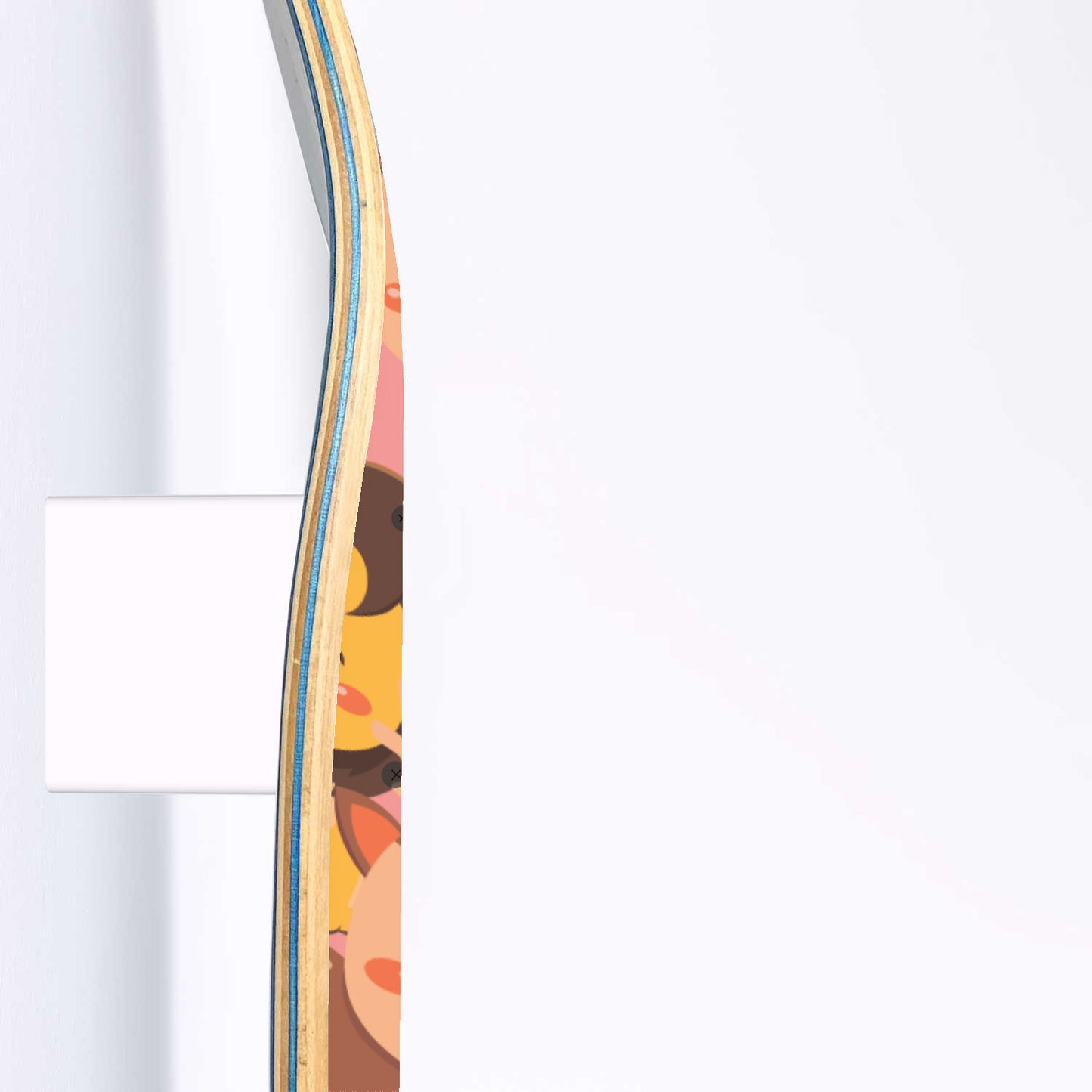 Safari Animal Friends - Skateboard Wall Art