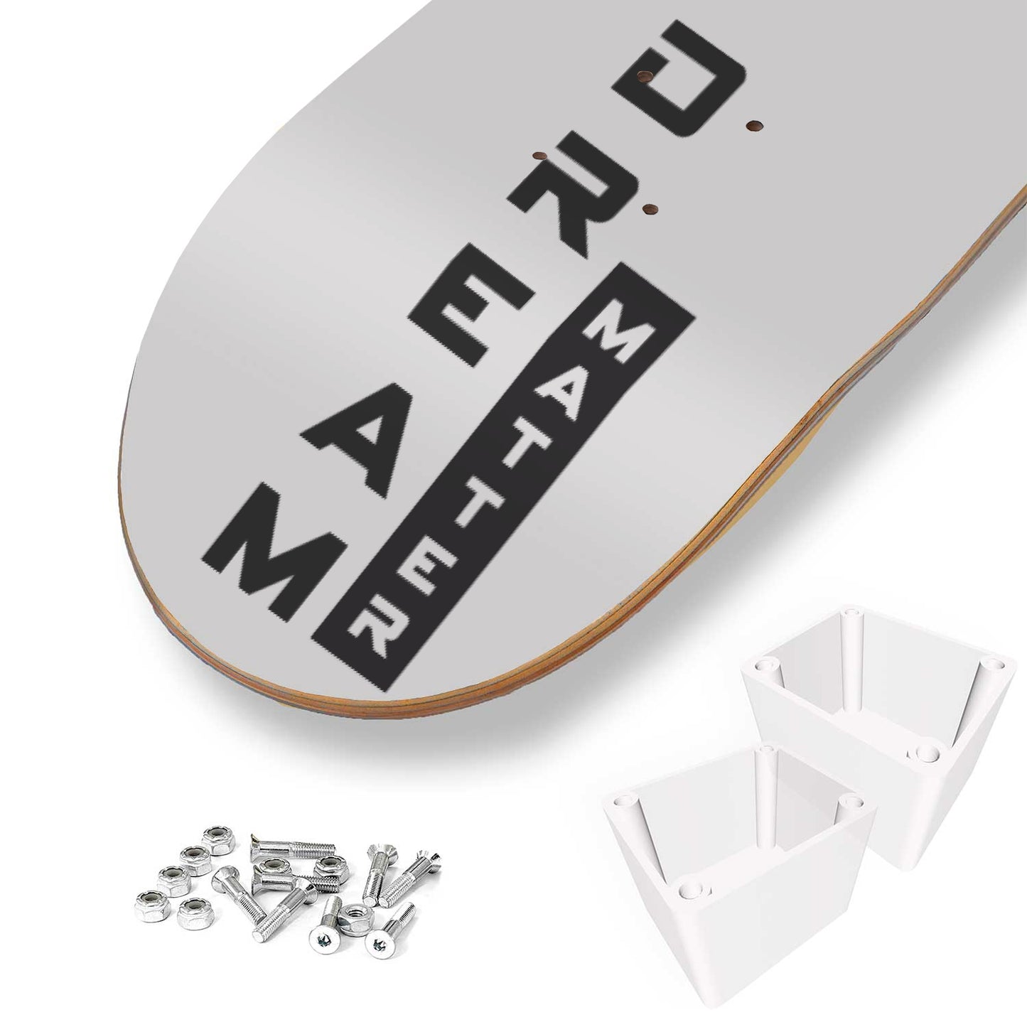 Moon Rider inspired - Black Dog in Astronaut Uniform Riding Bicycle -Skateboard Wall Art