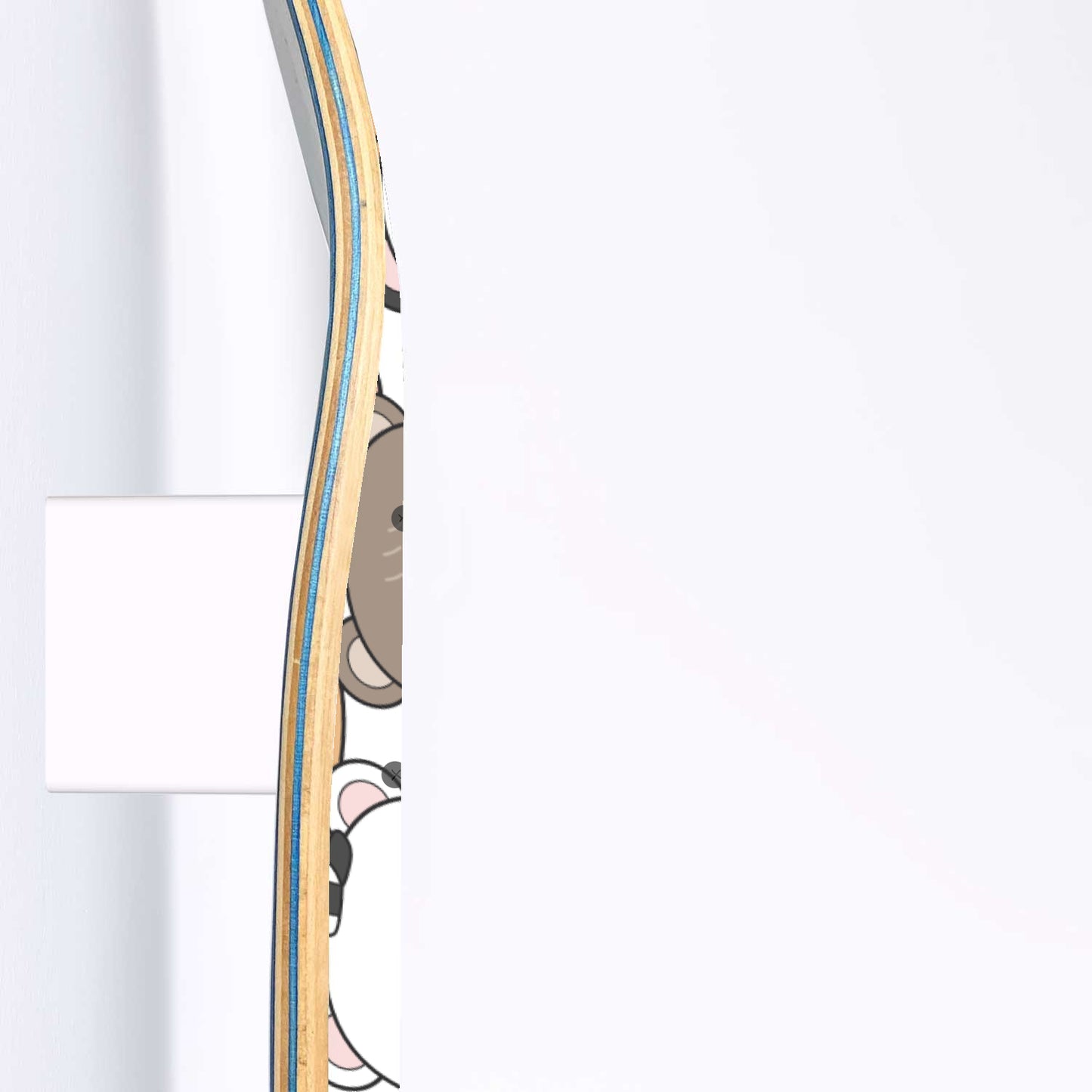 Lovable Teddy Bears, Polar Bears & Pandas - Skateboard Wall Art