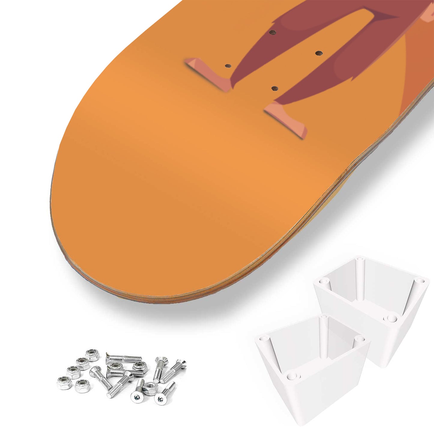 Islanders Cartoon inspired - 'Monkey' - Skateboard Wall Art