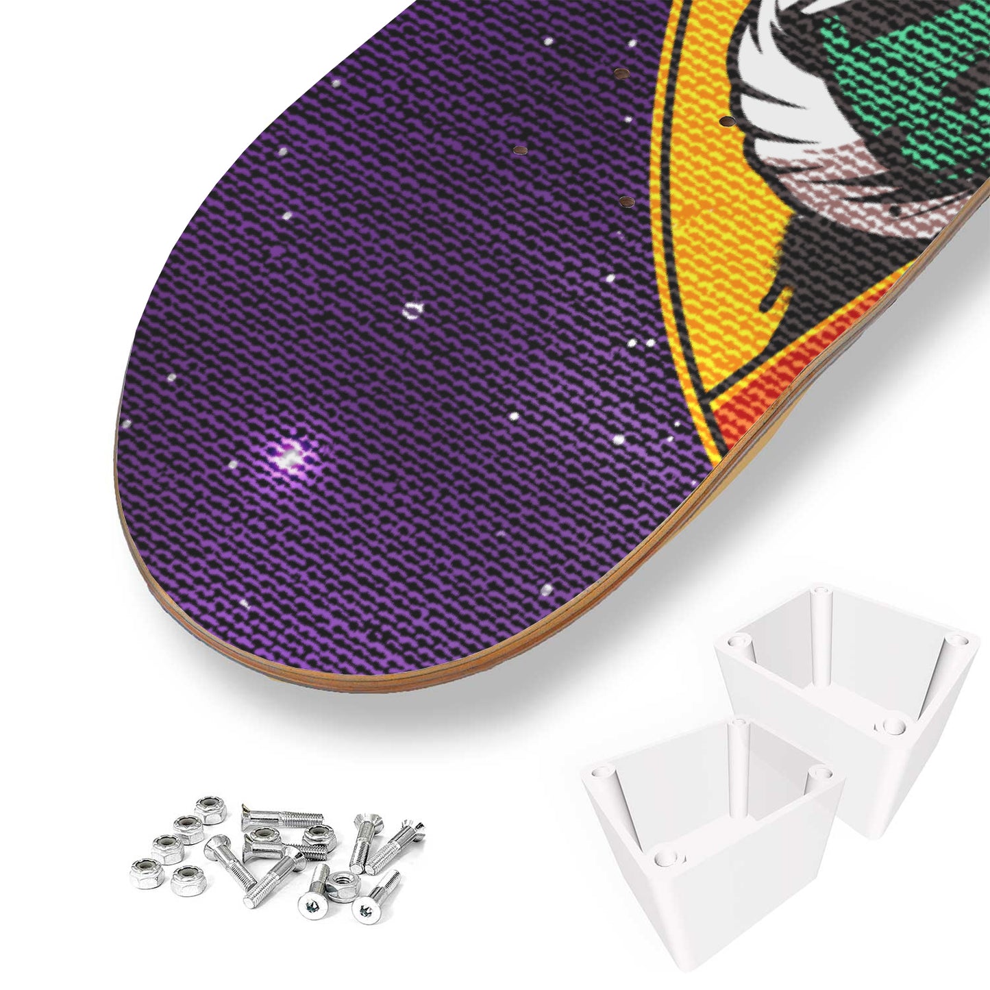 Star Wars Man - Boba Fett Art - 3 Piece Skateboard Wall Art
