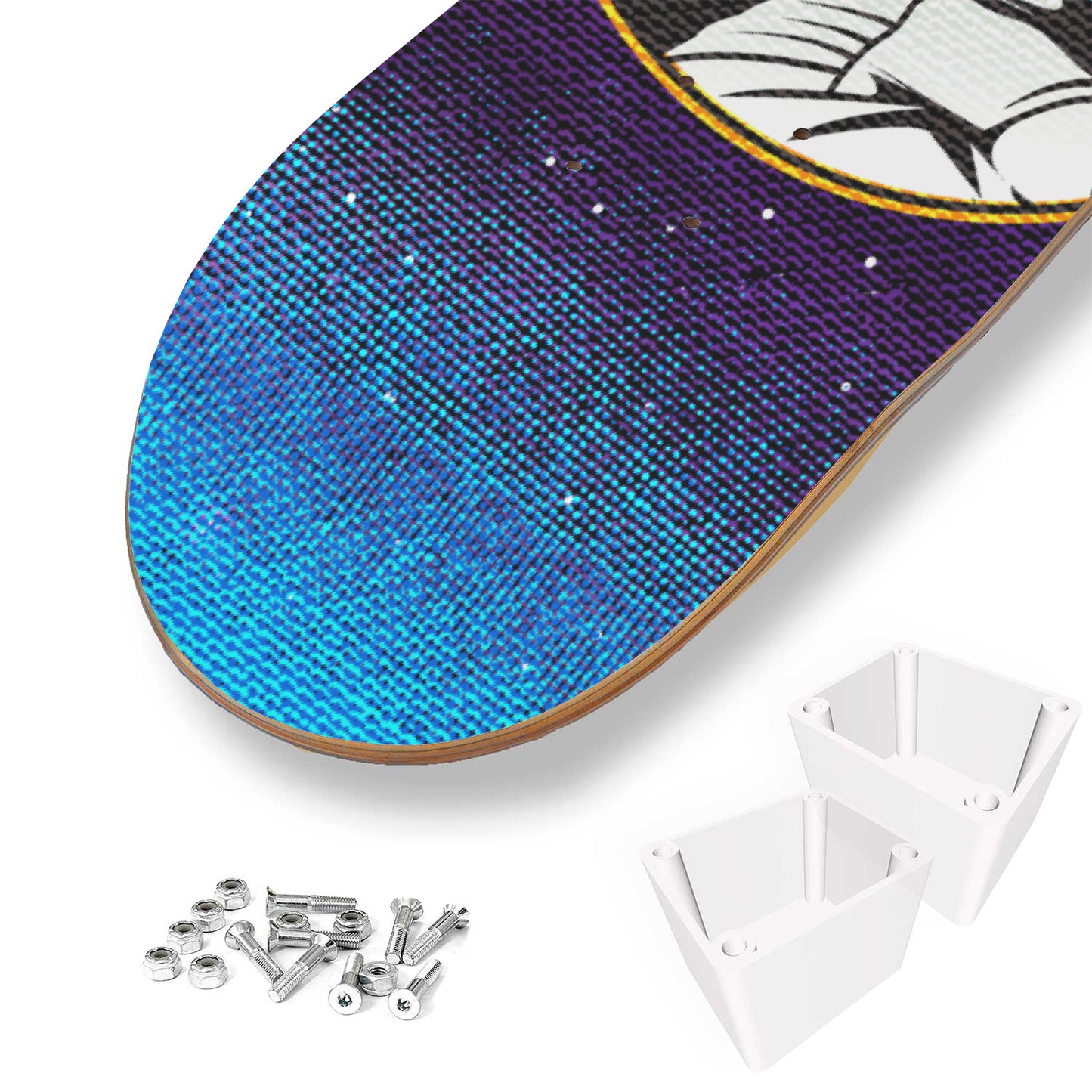 Star Wars Man - Boba Fett Art - Skateboard Wall Art