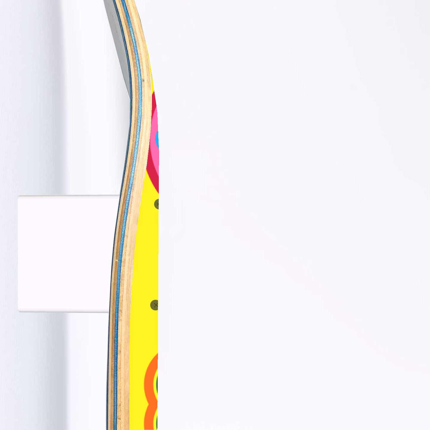 Hmong Ethnic - Embroidery Patterns Inspired Art - 3 Piece Skateboard Wall Art