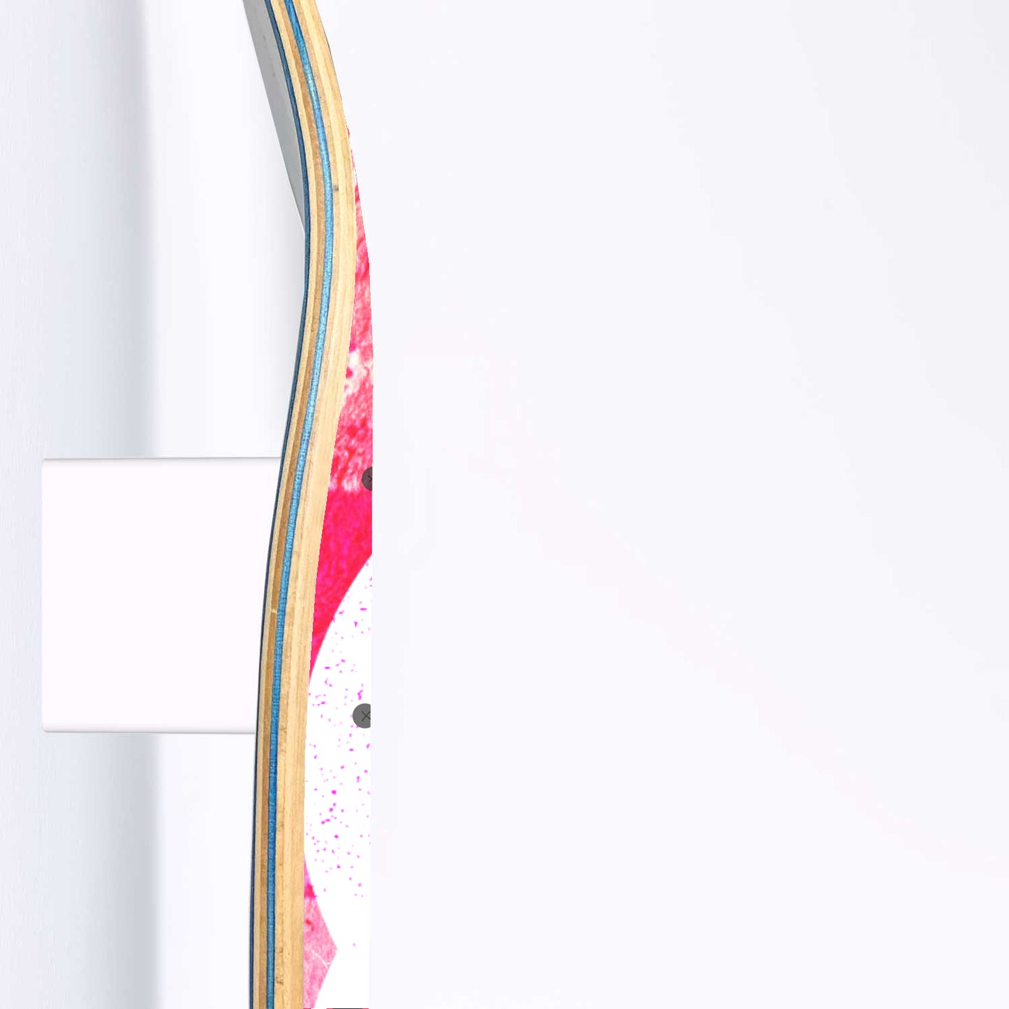 Hmong girl with Traditional Hat - 3 Piece Skateboard Wall Art