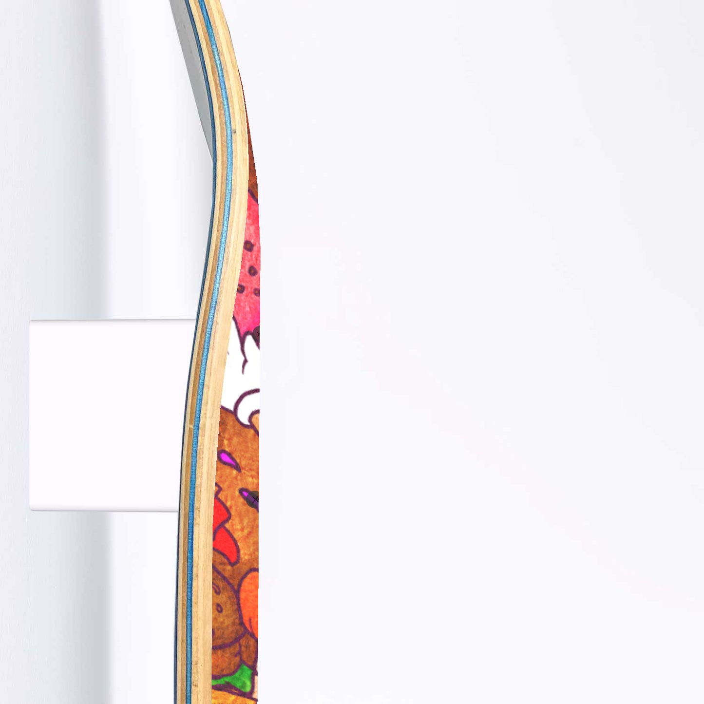 Lovely Cravings Doodle - Skateboard Wall Art
