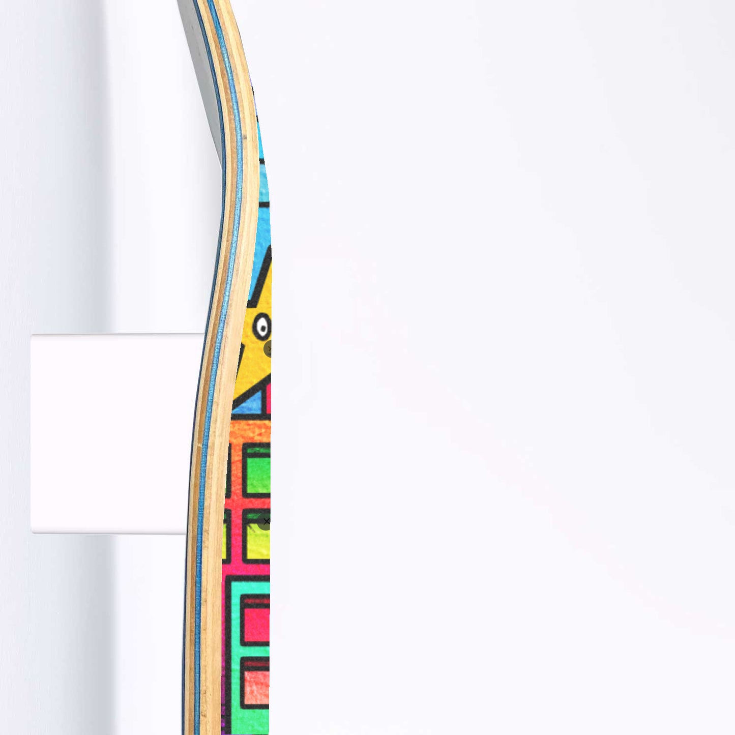 Beach Music Doodle - 3 Piece Skateboard Wall Art