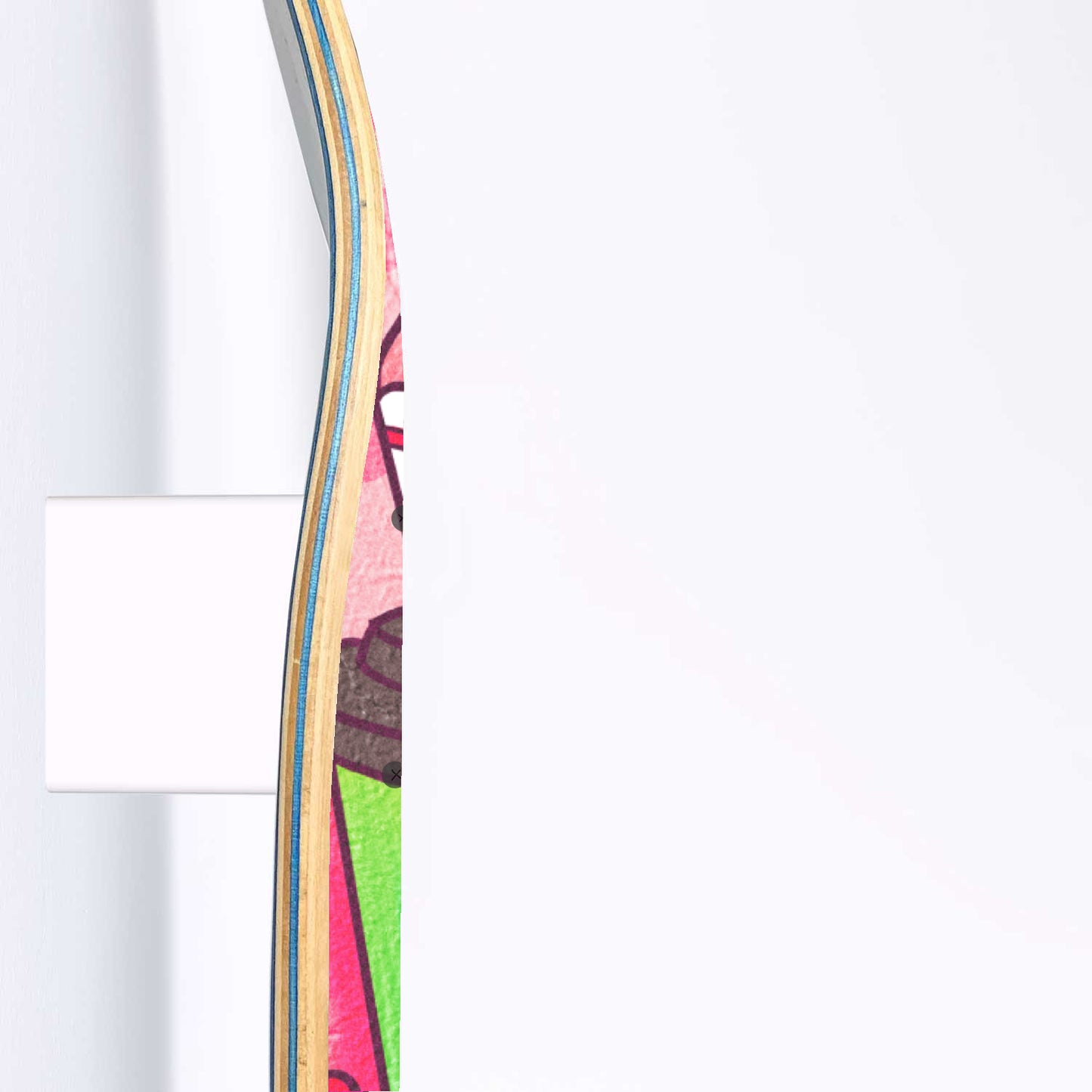 Lovely Cravings Doodle - 3 Piece Skateboard Wall Art
