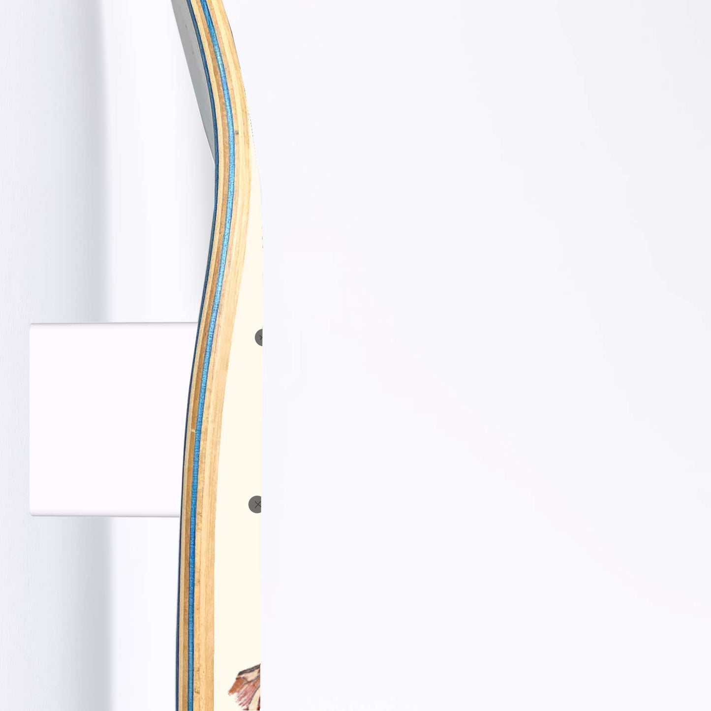 Giraffe, Tiger & Zebra - Stand Tall, Be Brave & Be Unique | Nursery Wall Art | 3 Piece Skateboard Wall Art, Deck Art | Wall Hanging Decor | Custom Printed Wall Art
