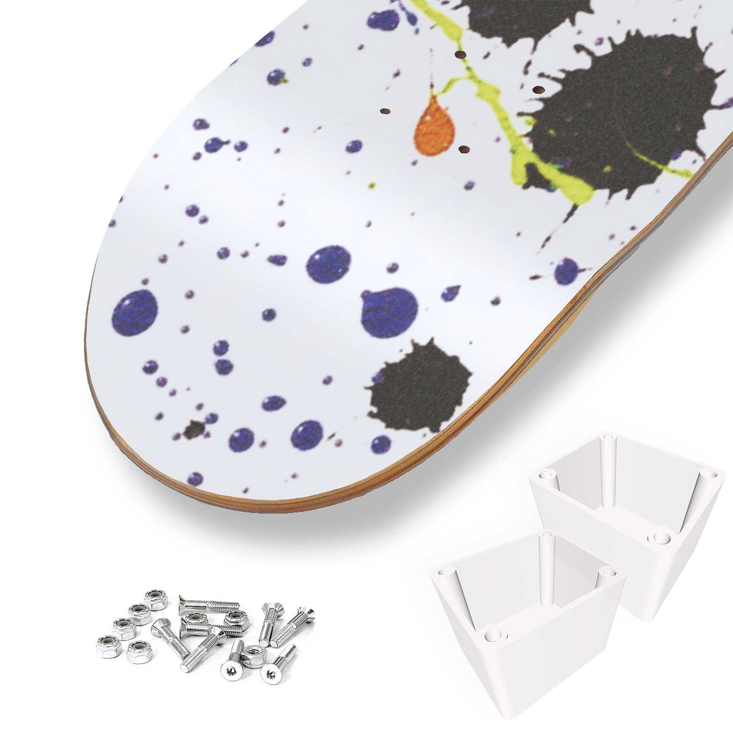 PlayStation Controller Graffiti Skateboard Wall Art Gamers Street Gallery Wrapped Skate Deck Art