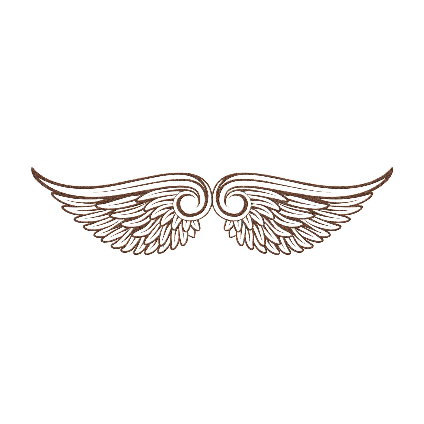 Angel Wings Metal Wall Art