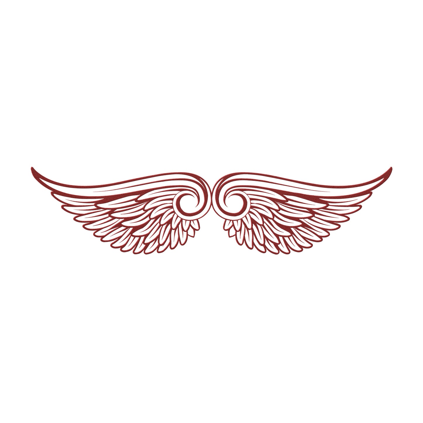 Angel Wings Metal Wall Art