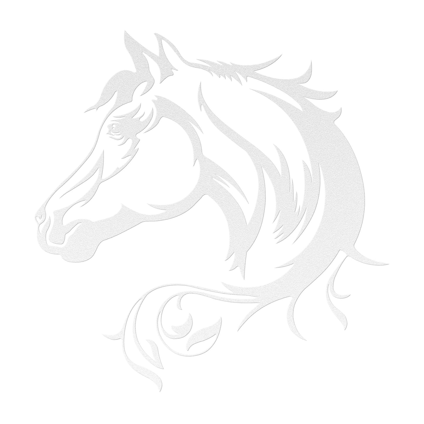 Beautiful Horse Sillhouette Metal Wall Art