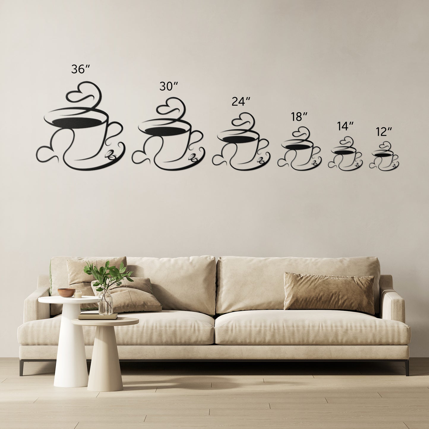 Coffee Lover Metal Wall Art