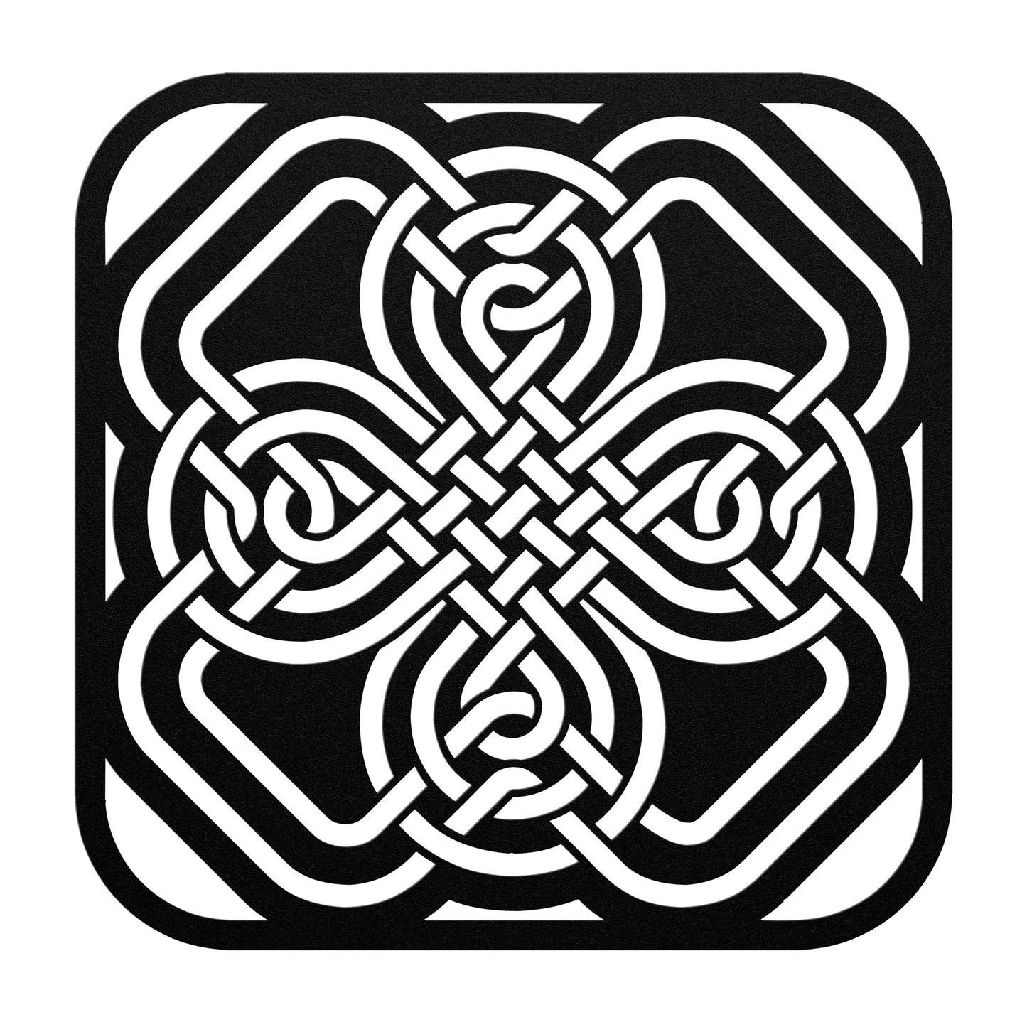 Framed Celtic Knots Design Metal Wall Art