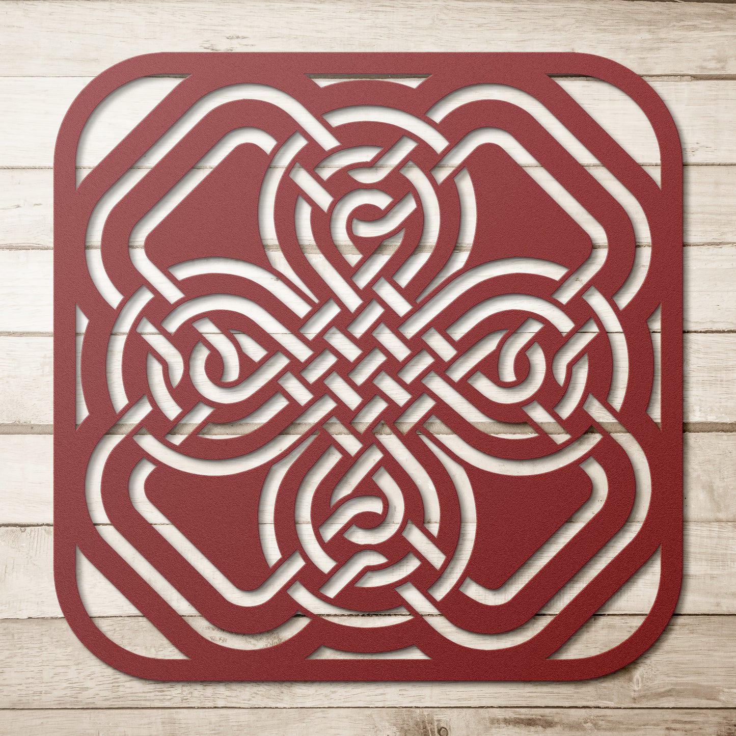 Framed Celtic Knots Design Metal Wall Art