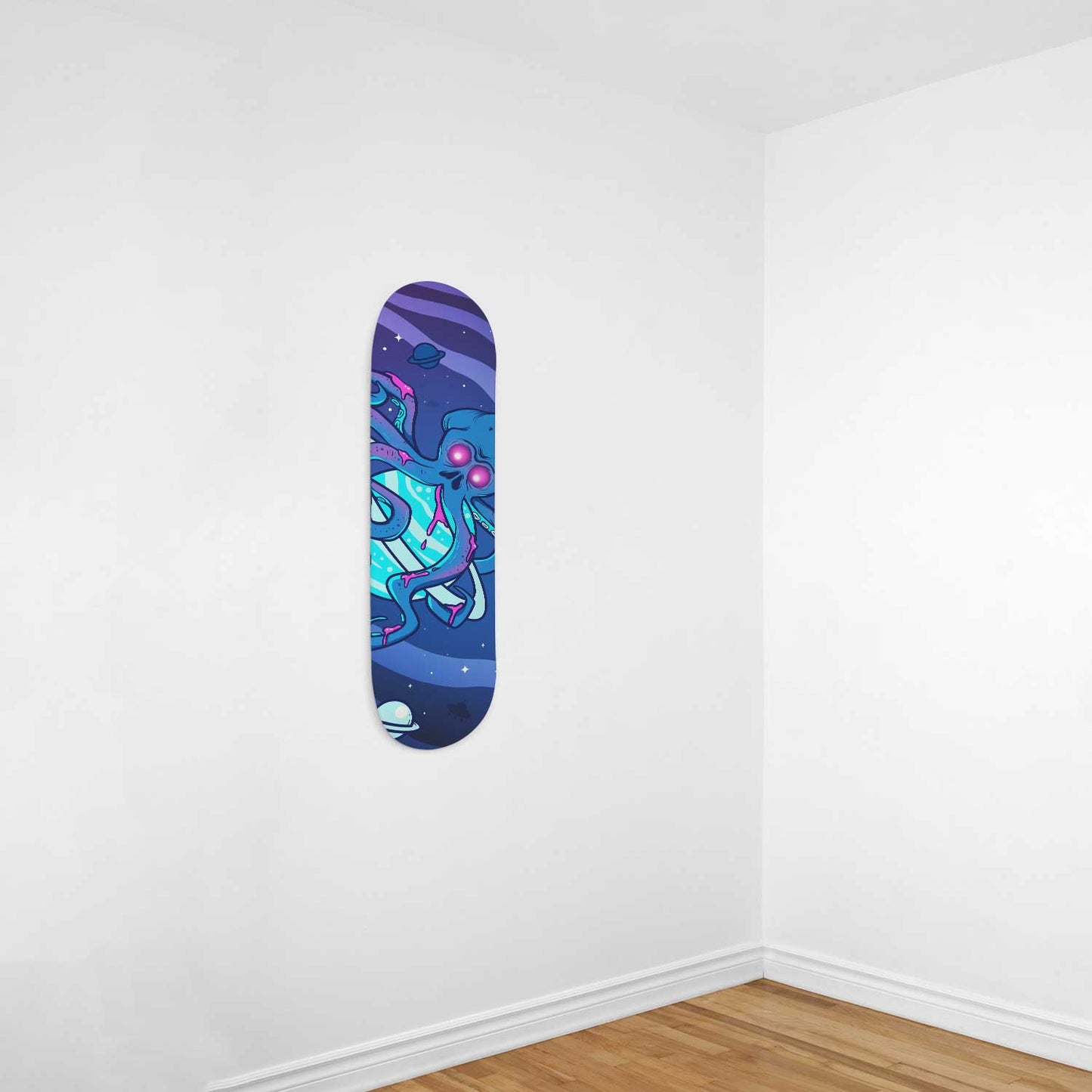 Galactic Tentacles Skateboard Wall Art