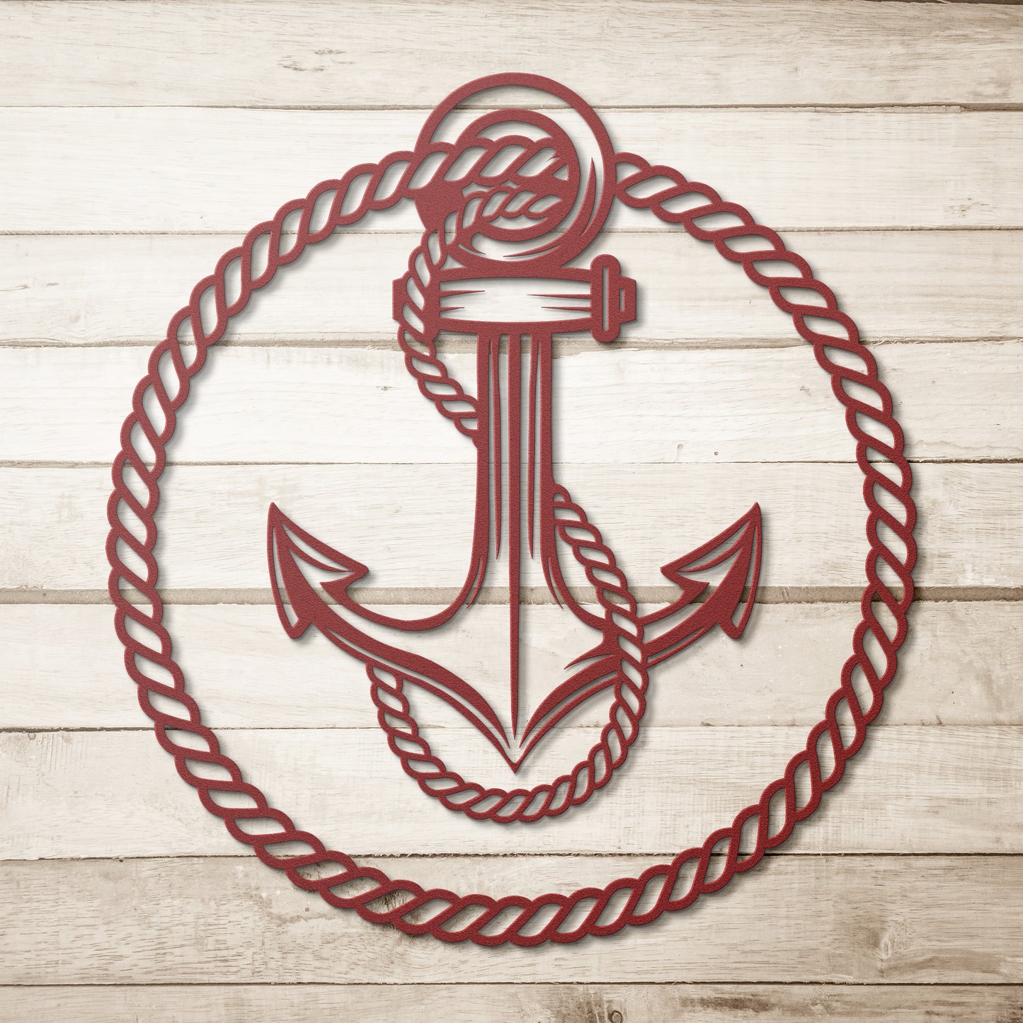 Great Navy Anchor Metal Wall Art