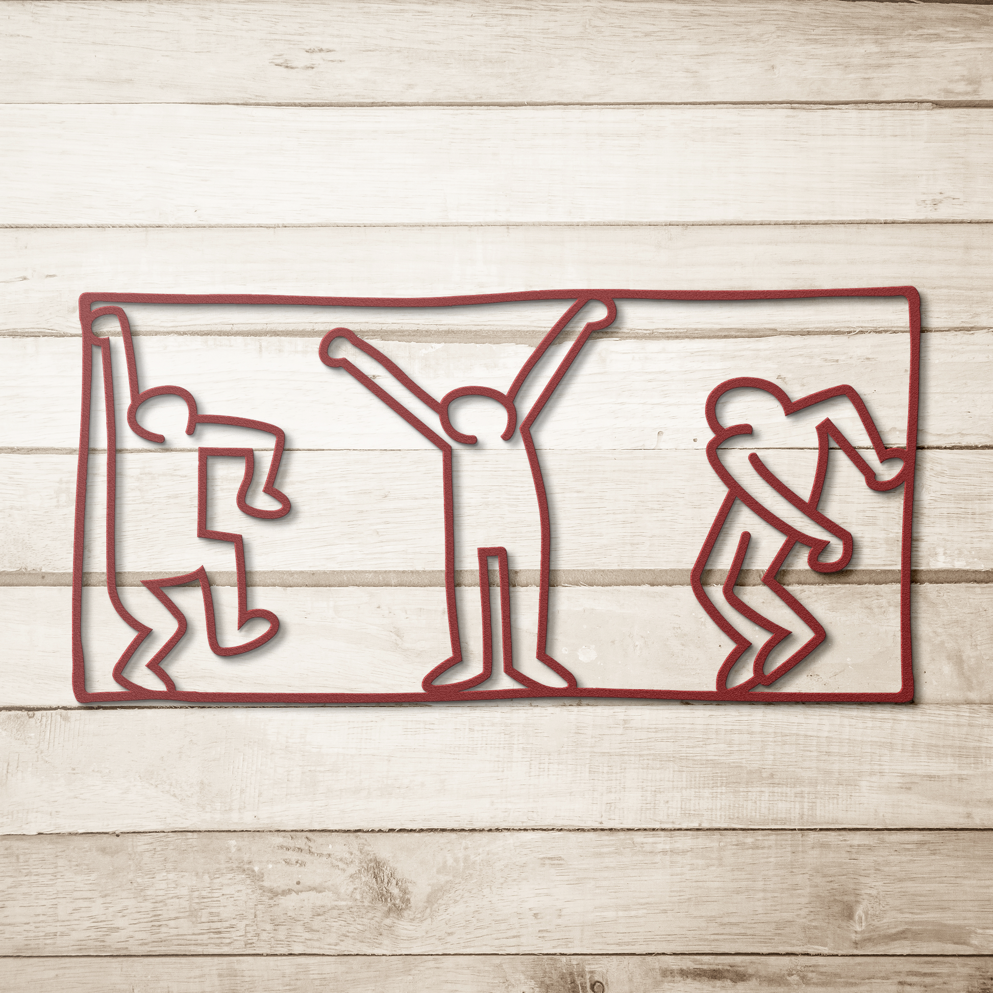 Keith_Haring_the_DANCE_Metal_Wall_Art_Red_Simple_Wood_BKGD_Mockup.png_15496941