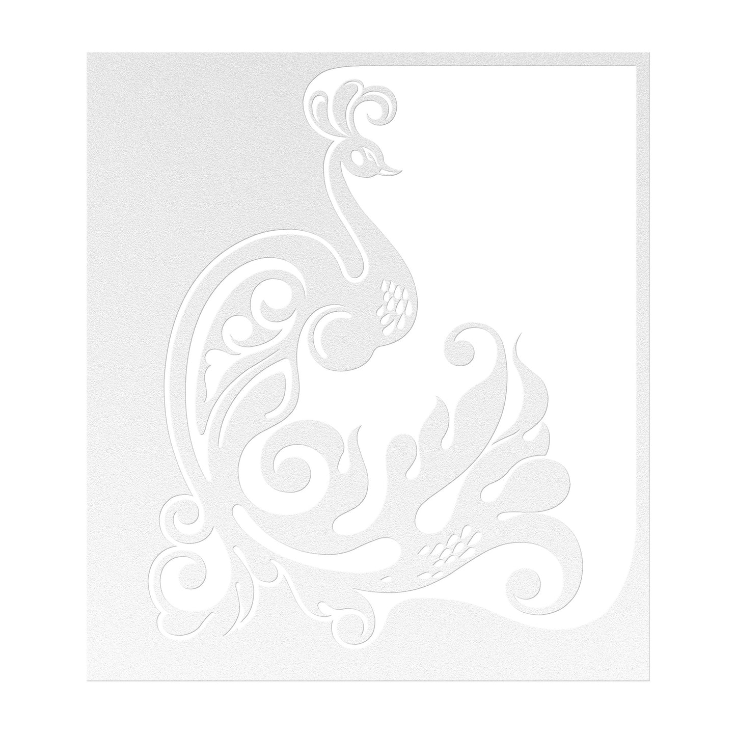 Magneficient Peacock Metal Wall Art