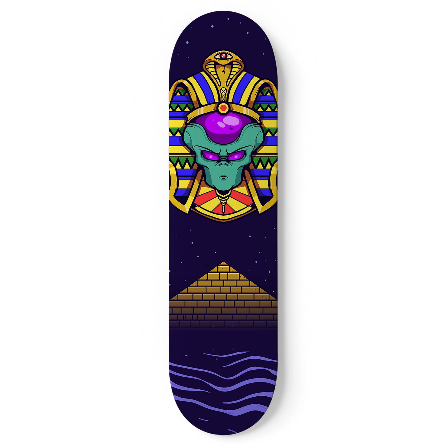 Pharaoh's Secret" Skateboard Wall Art