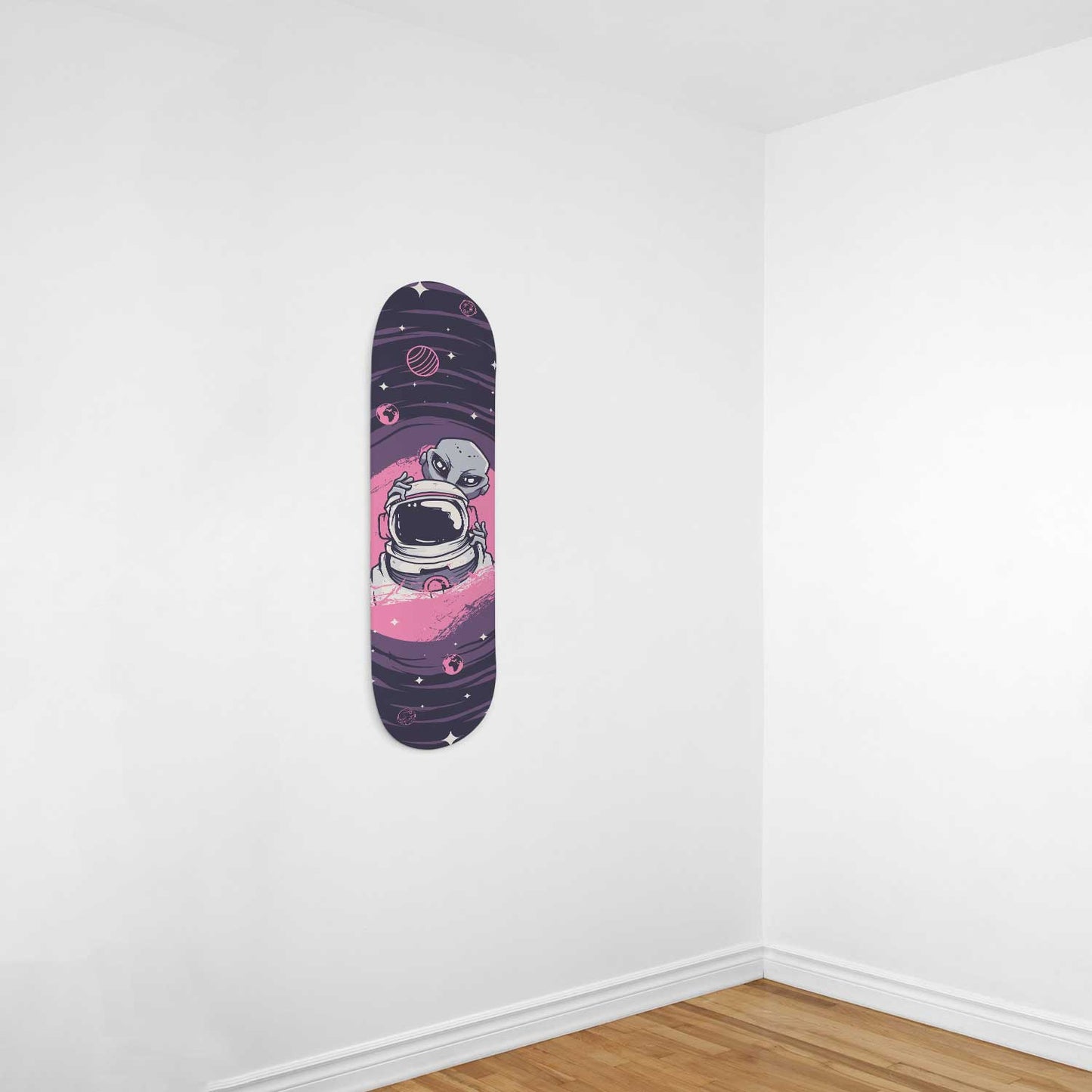 Stranger Friend Skateboard Wall Art