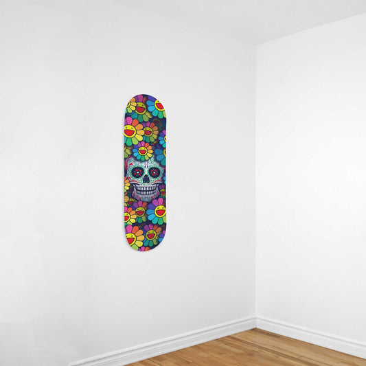 Sugar Skull #11.0 1 Deck Skateboard Wall Art