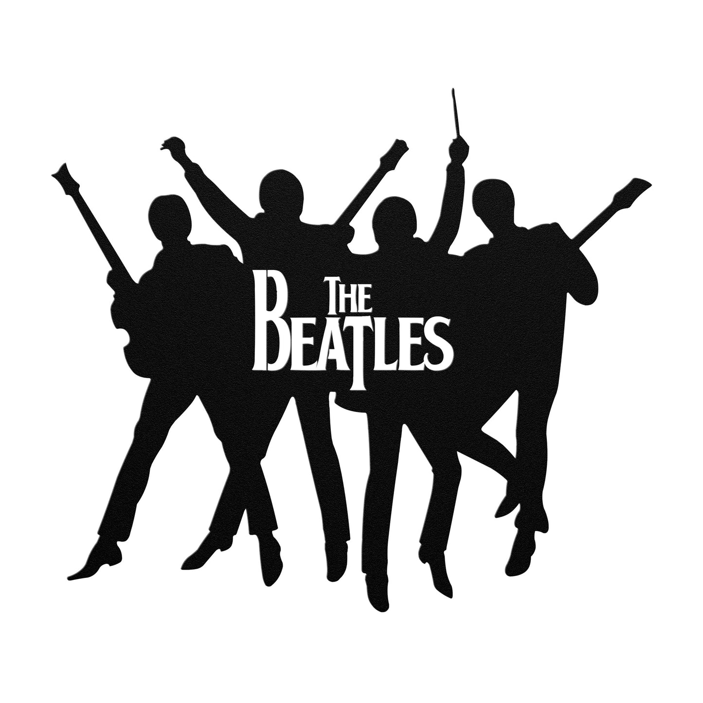 The Beatles Band Metal Wall Art