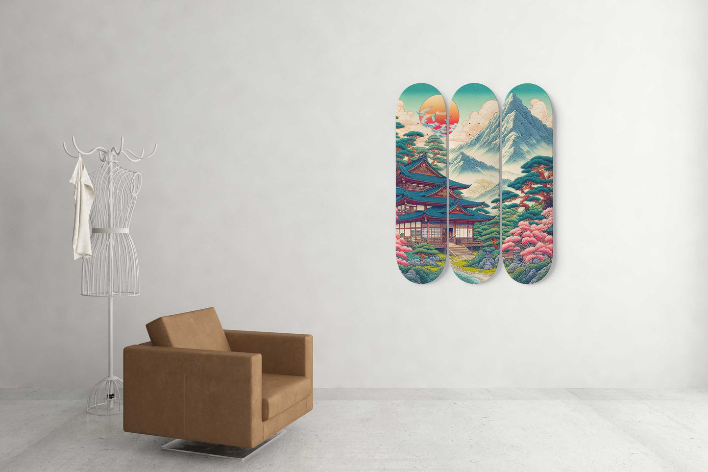 Japanese Wall Art 3.0#3 Deck Skateboard Wall Art