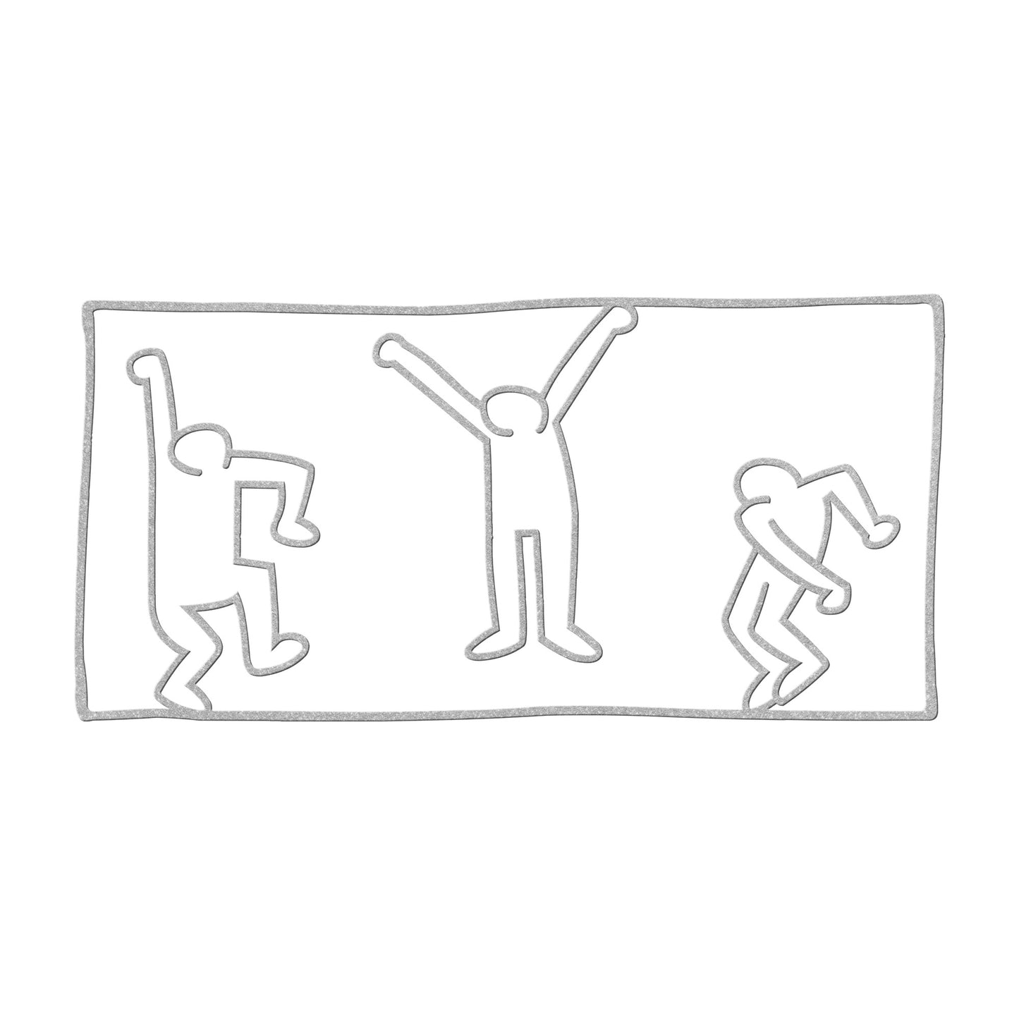 Keith Haring the DANCE Metal Wall Art