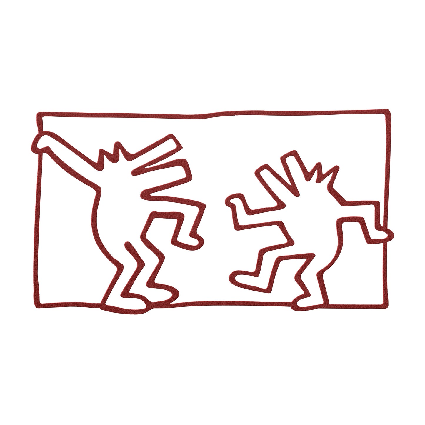 keith_haring_Dancing_dogs_figure_metal_wallart_design
