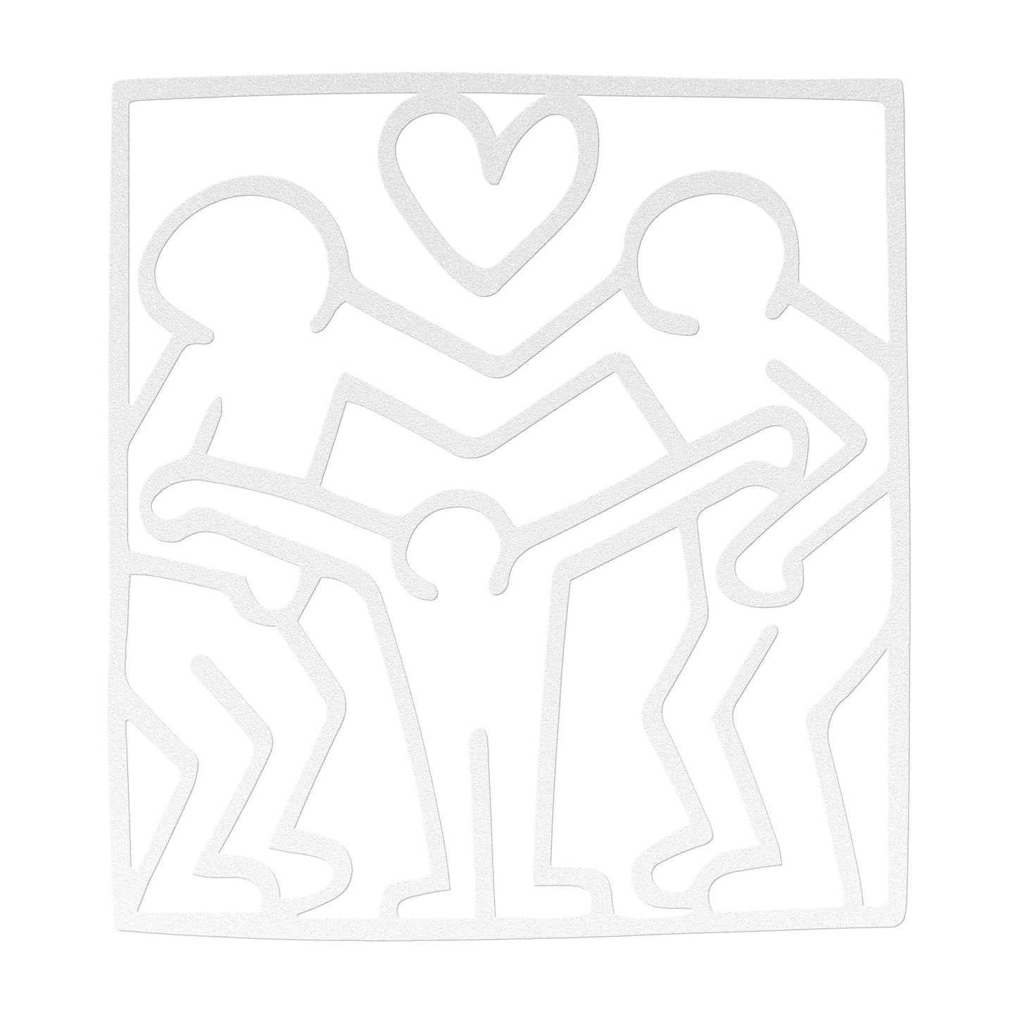 Keith Haring FAMILY Artwork Metal Wall Art