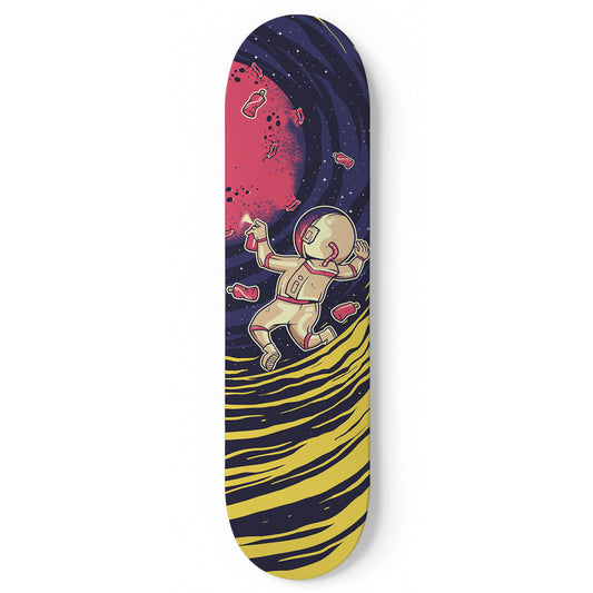 Paint The Planet Skateboard Wall Art