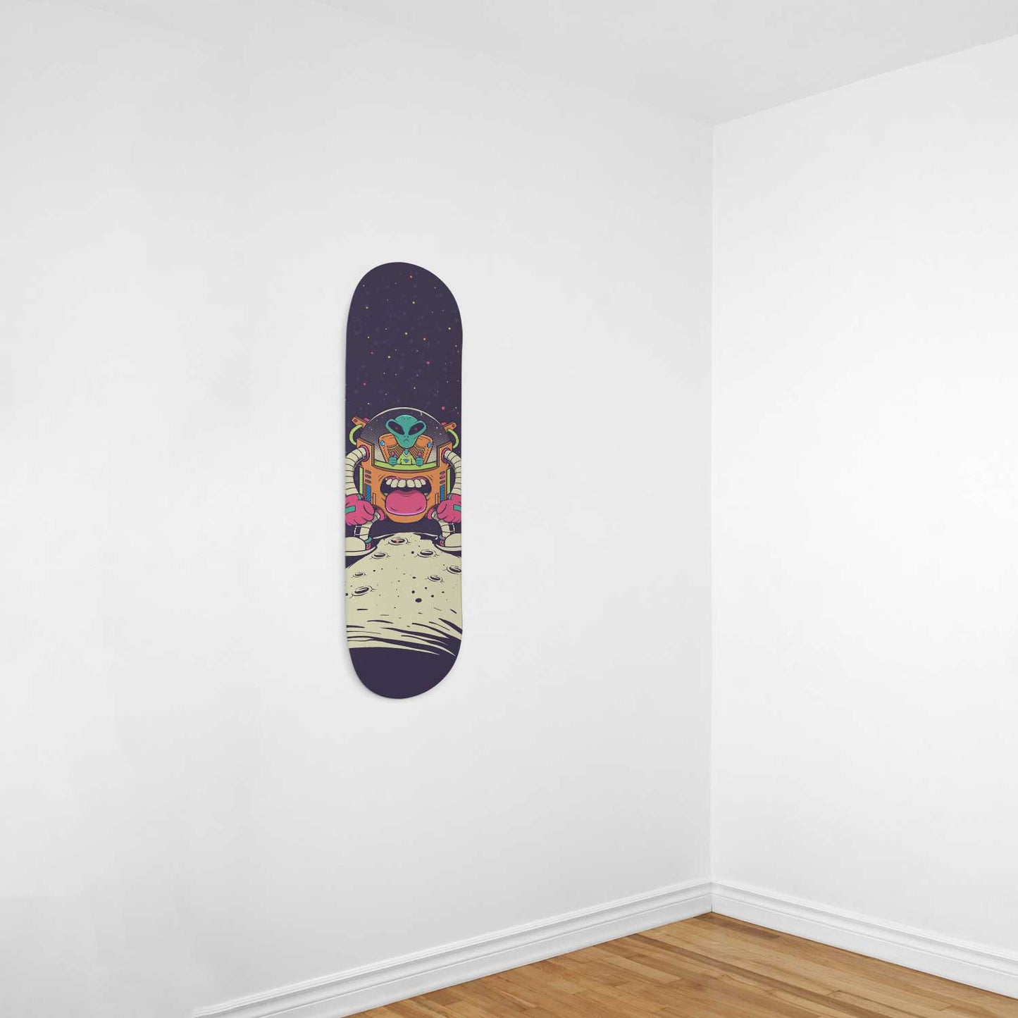 Space Warrior Skateboard Wall Art