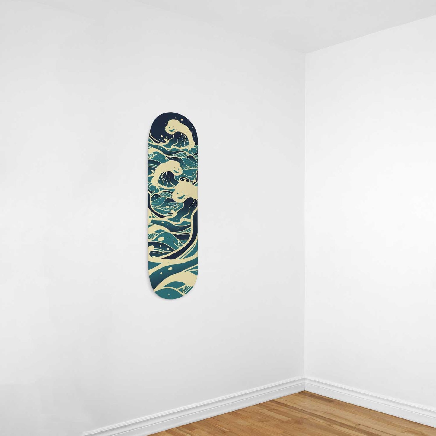 The Great Storm Skateboard Wall Art